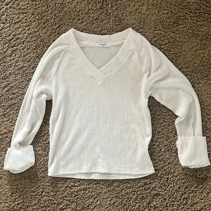 Project Social T Cuffed V-neck Sweater